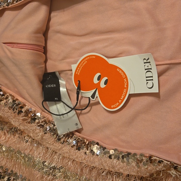 NWT Cider Sequin Mini Skirt - Picture 10 of 10